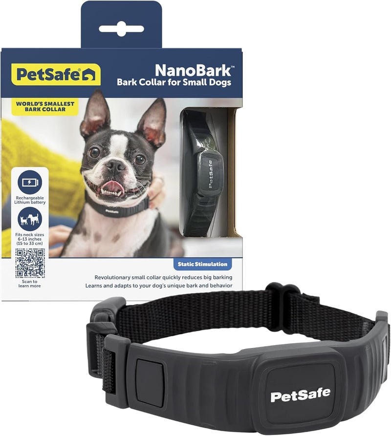 PetSafe طوق نانو بارك - طوق رادع خفيف الوزن يدوم طويلاً مع مستويات متعددة من التحفيز الثابت - قابل للتخصيص وسهل الاستخدام - مقاوم للماء وقابل للشحن - Image 1